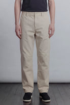 Pleated Pants - Cream - Mendeez