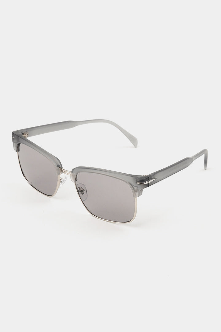 Clubmaster Sunglasses - Grey - Mendeez