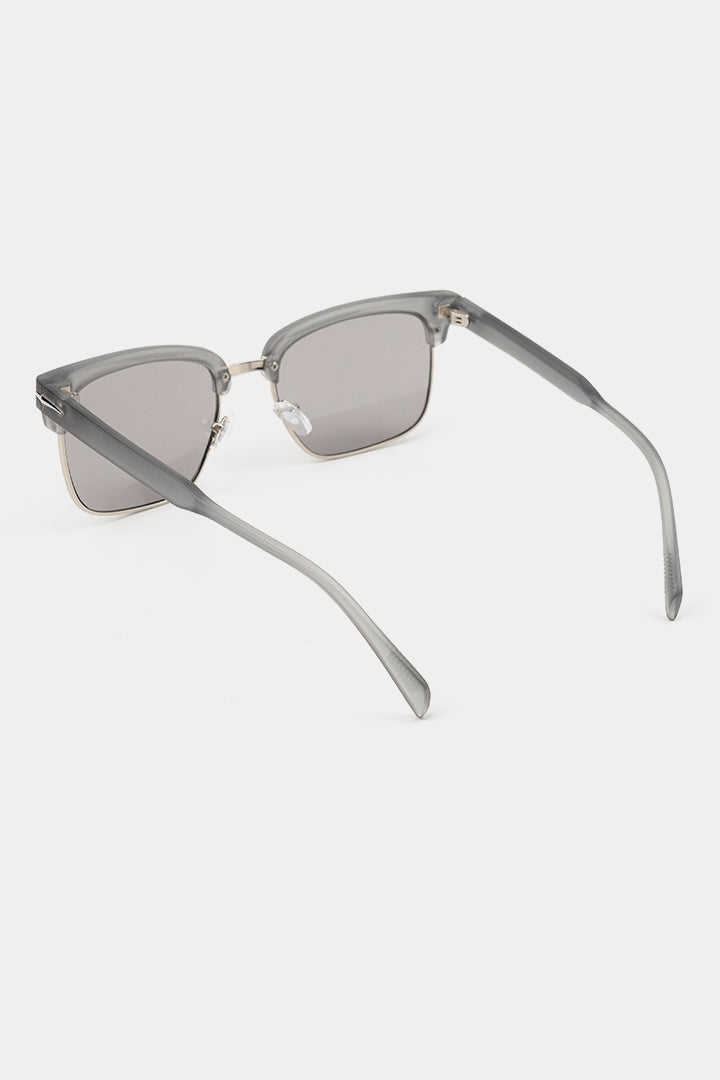 Clubmaster Sunglasses - Grey - Mendeez