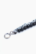 Multi-Layer Silver Chain and Textured Bead Bracelet - Mendeez
