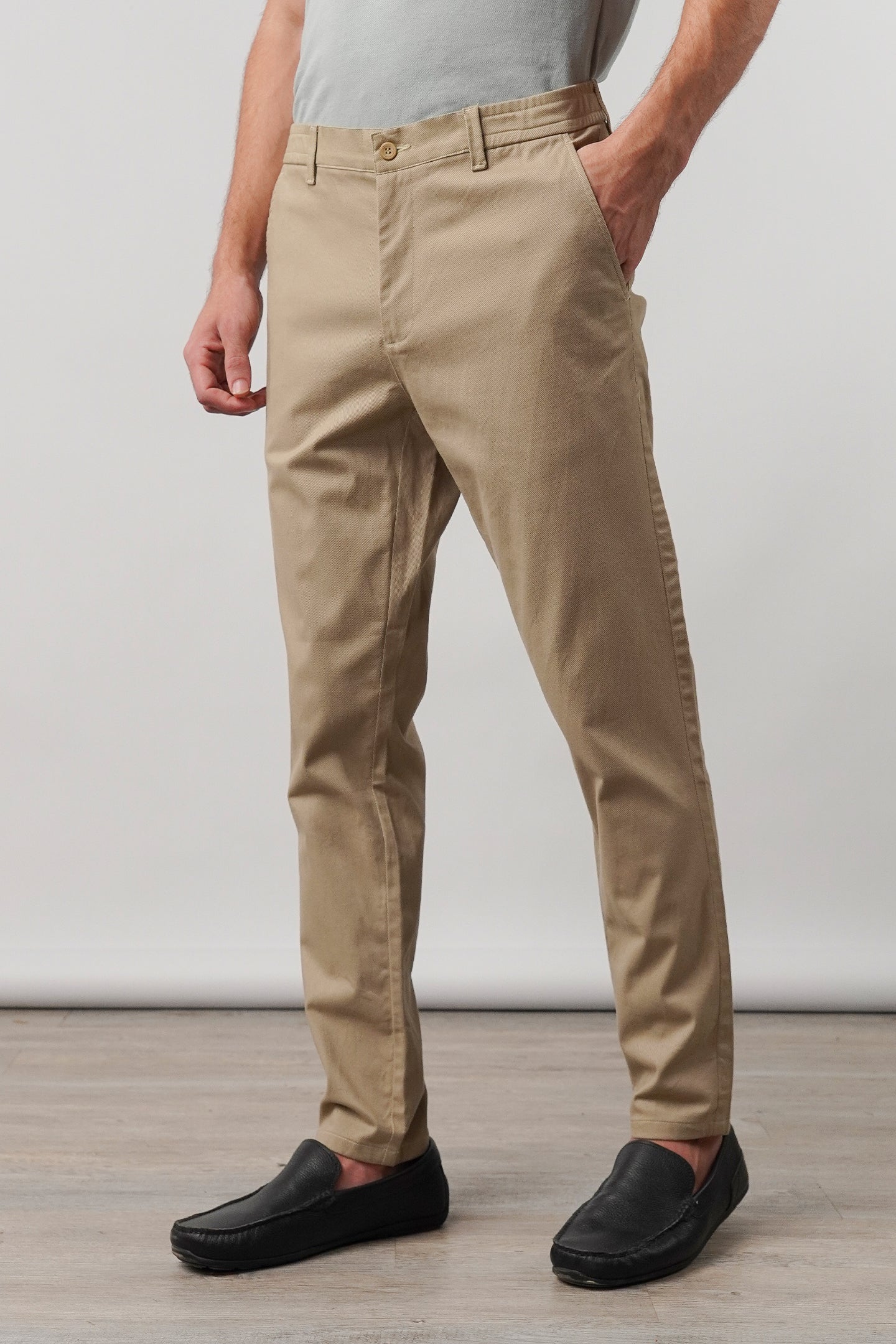 Driver Pants - Beige - Mendeez