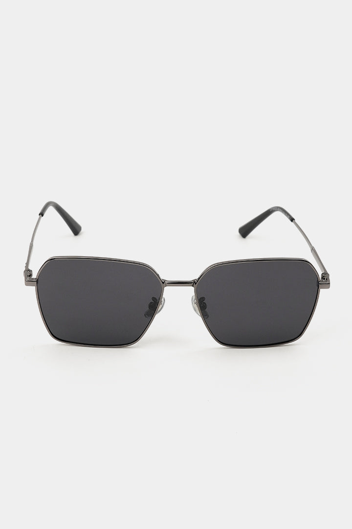 Simon Square Sunglasses - Black - Mendeez