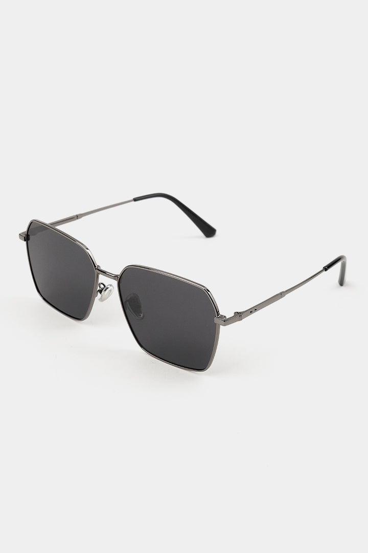 Simon Square Sunglasses - Black - Mendeez