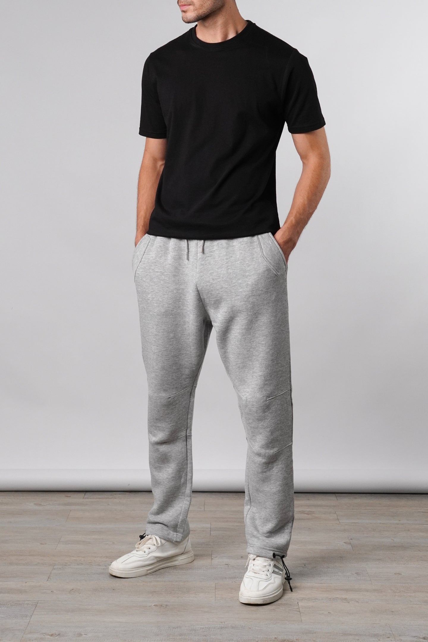 Jogger Pants - Heather Grey - Mendeez
