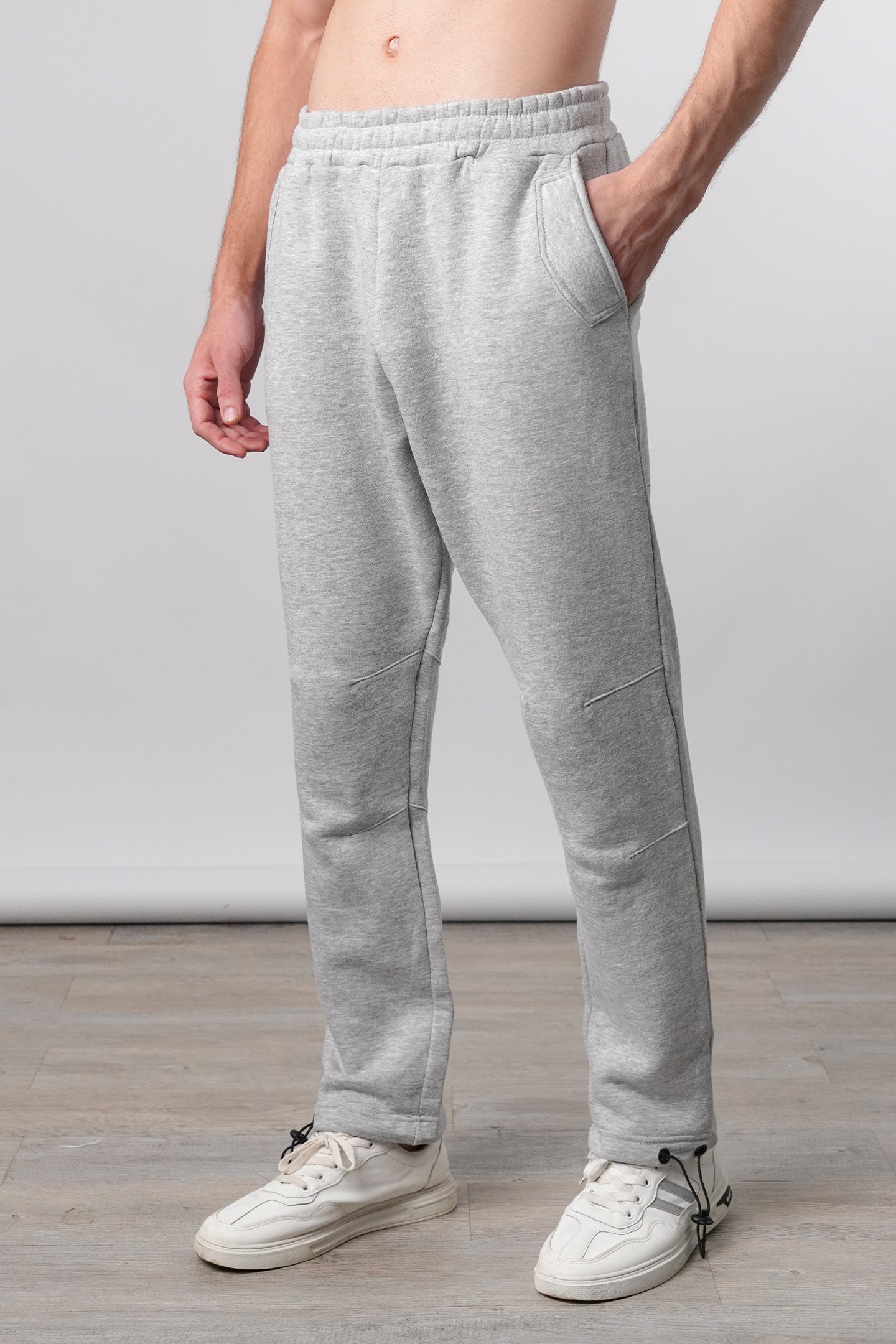 Jogger Pants - Heather Grey - Mendeez