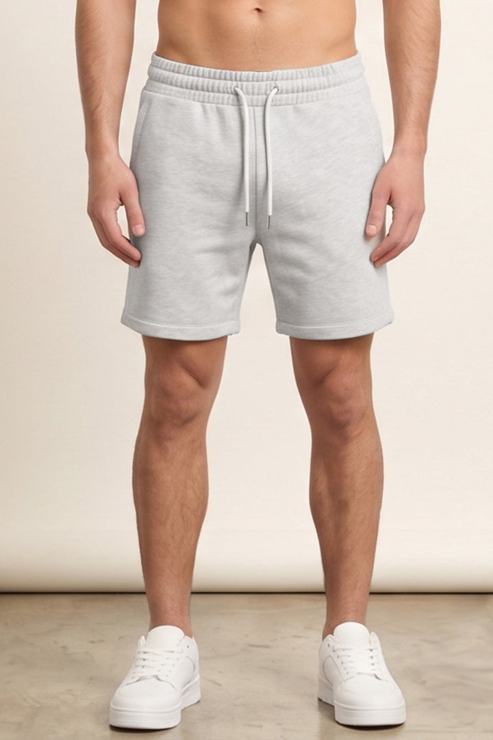 Shorts - Light Grey-1-MENDEEZ