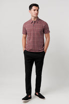 Jacquard Polo Shirt - Multicolor - Mendeez