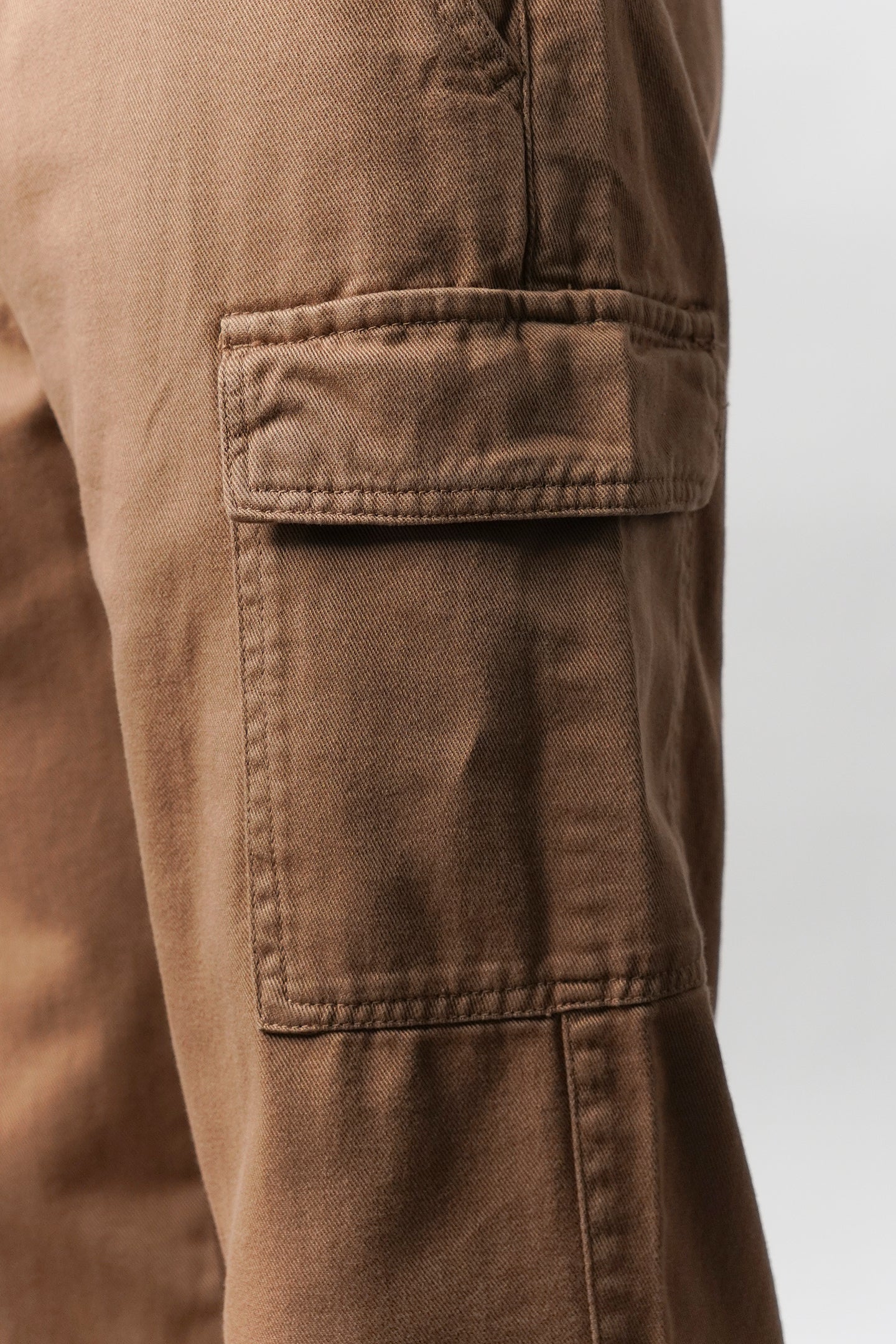 Loose Fit Cargo  - Brown - Mendeez