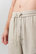 Straight Jogger Pants - Sand - Mendeez