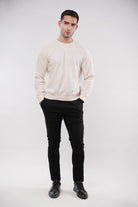 Thermal Sweatshirt - Cream - Mendeez