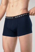 Boxer Trunk - Navy Blue - FA - Mendeez