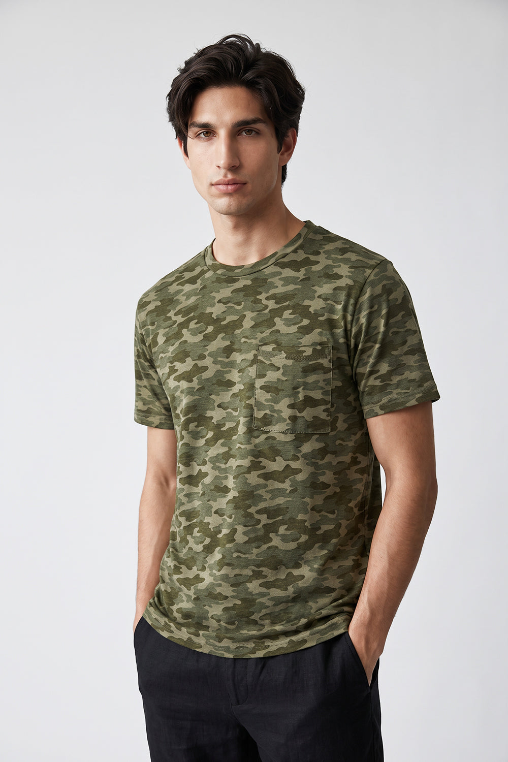 Striped Pocket T-Shirt
