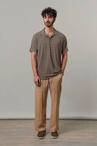 Sports Polo - Brownish Grey - Mendeez