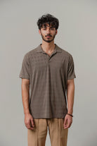 Sports Polo - Brownish Grey - Mendeez