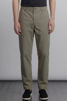 Classic Straight Pants - Sage Green - Mendeez