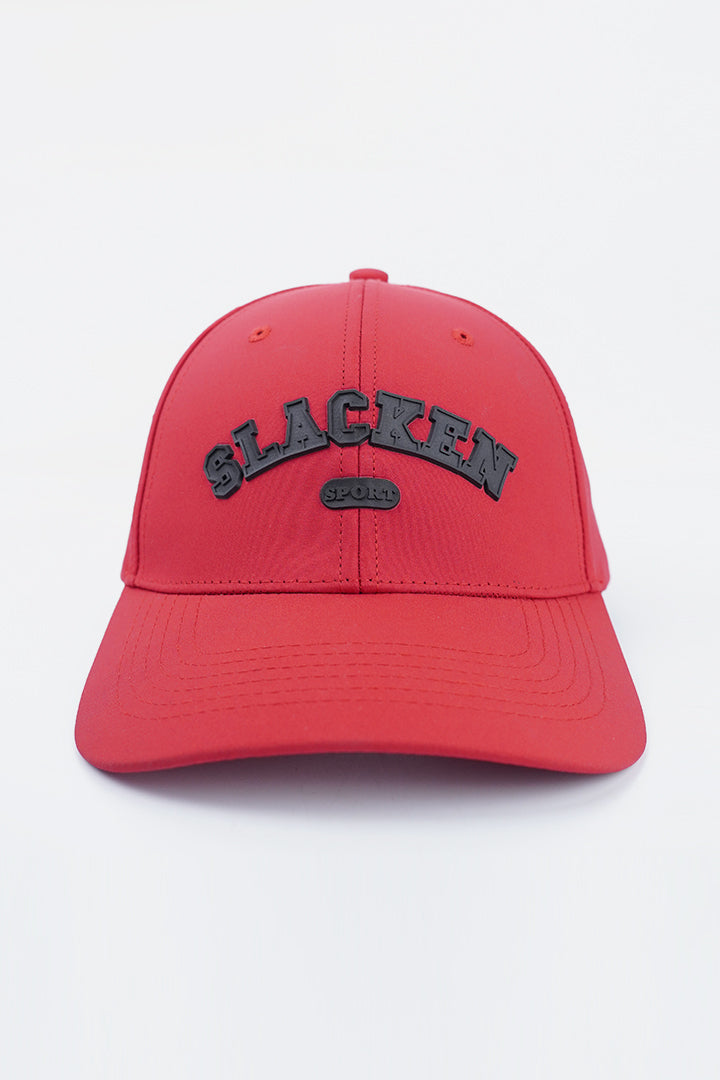 Slacken Sport Cap - Crimson Red-2-MENDEEZ