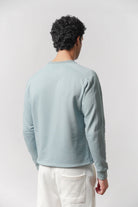 Side-Pocket Sweatshirt - Sage Green - Mendeez