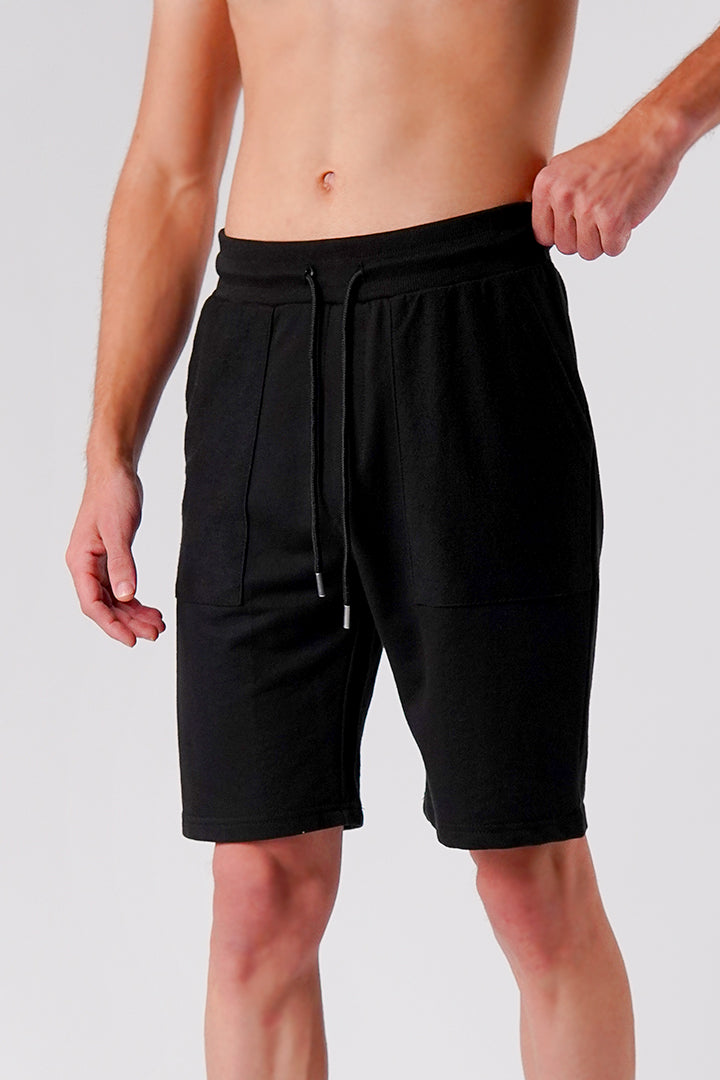 Terry Shorts - Black - Mendeez