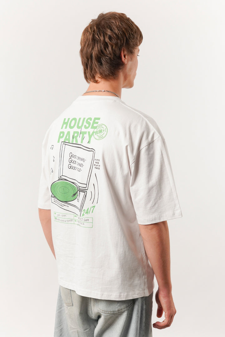 Box Fit Tee - White - Mendeez