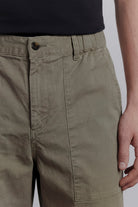 Classic Straight Pants - Sage Green - Mendeez