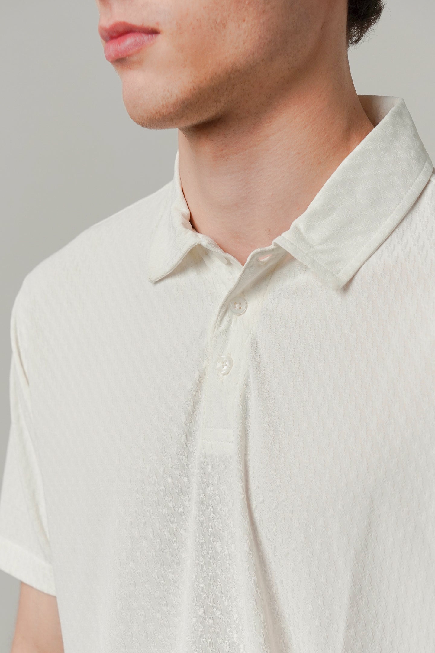 Sports Polo - White - Mendeez