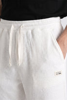 Waffle Loose Fit Trousers — photo 2