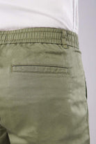 Pleated Pant - OLIVE - Mendeez PK 