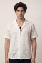 Cuban Shirt - White - Mendeez