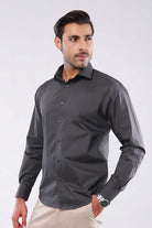 Plain Shirt - Charcoal Grey - Mendeez