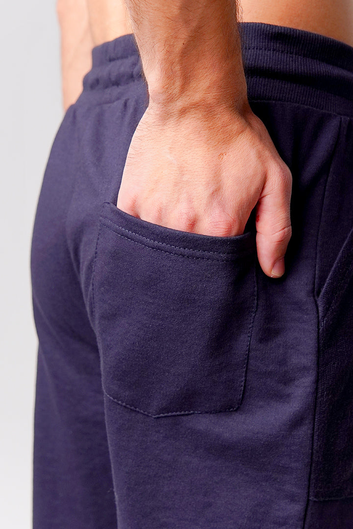 Terry Shorts - Navy Blue - Mendeez