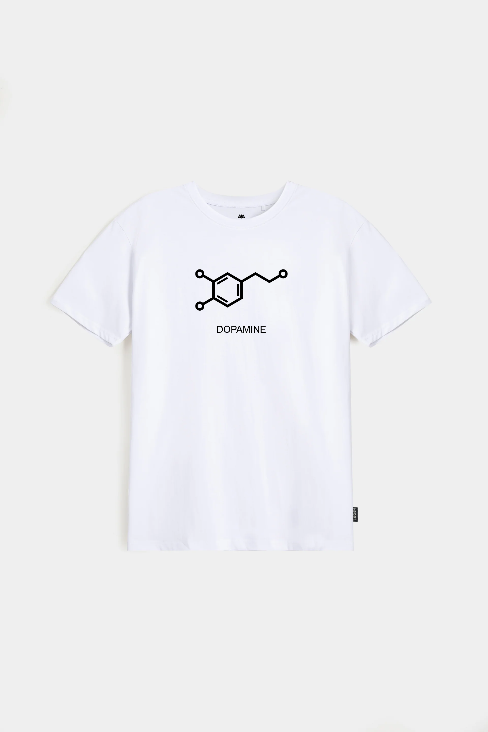 Printed Graphic Tee - White - Mendeez