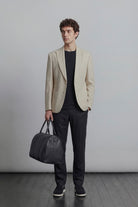 Linen Blazer - Cream - Mendeez