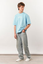Box Fit Tee - Sky Blue - Mendeez