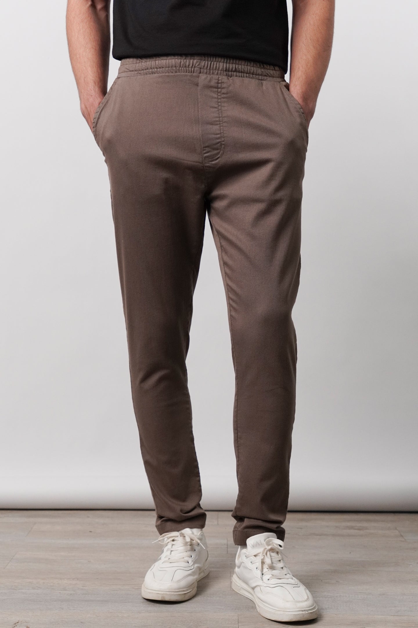 All Day Pants - Muted Brown - Mendeez