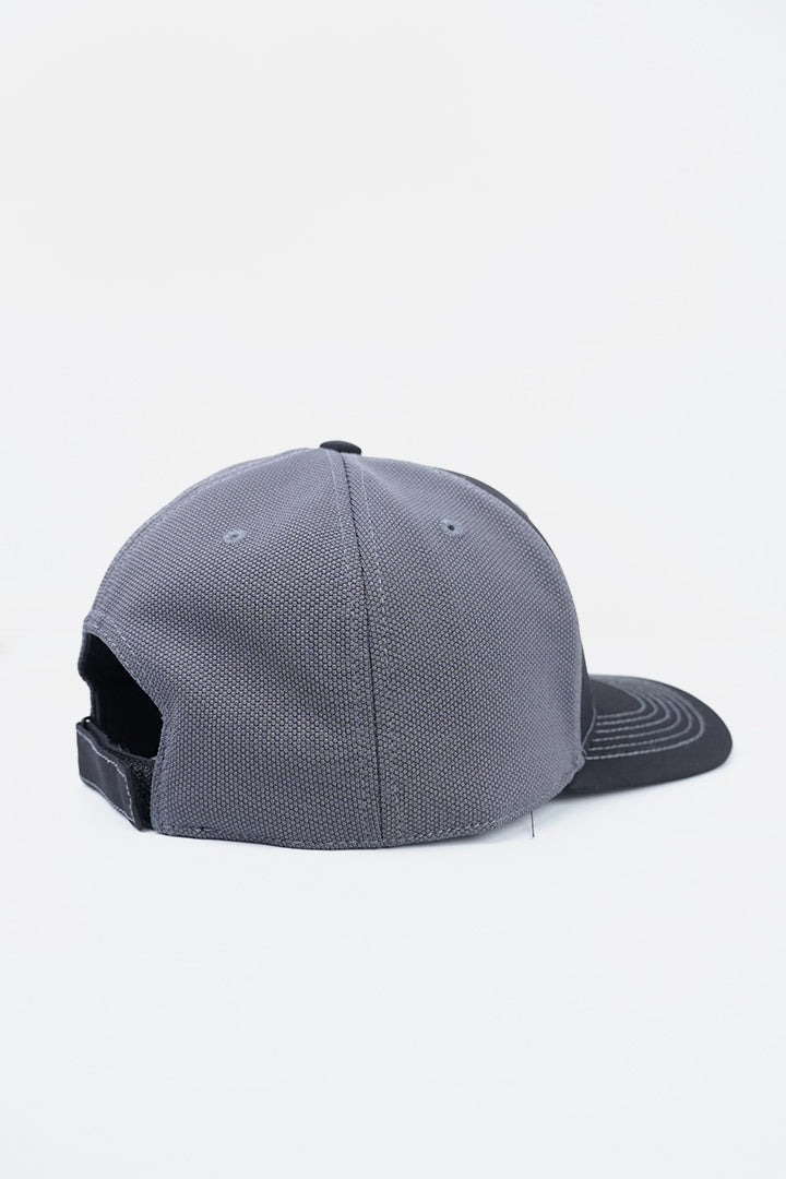 Varsity M Trucker Cap - Black-3-MENDEEZ
