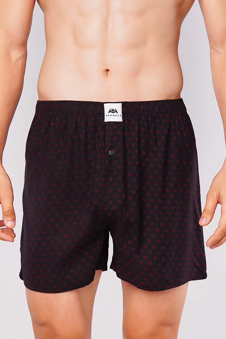 Polka Spots Butter Boxer Shorts - Mendeez PK 
