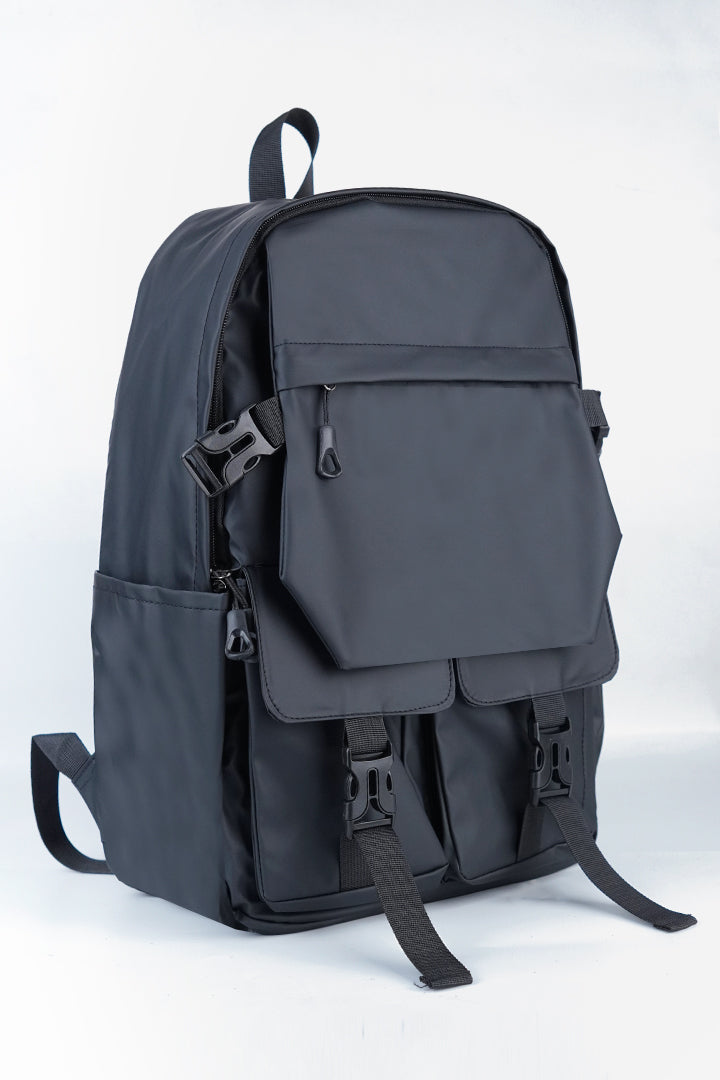 Alpha Tactical Utility Backpack – Pitch Black - Mendeez