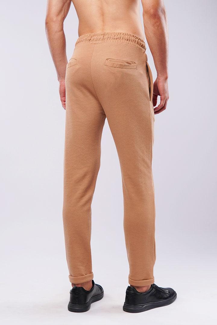 Tapered Terry Pants - Cider Brown - Mendeez