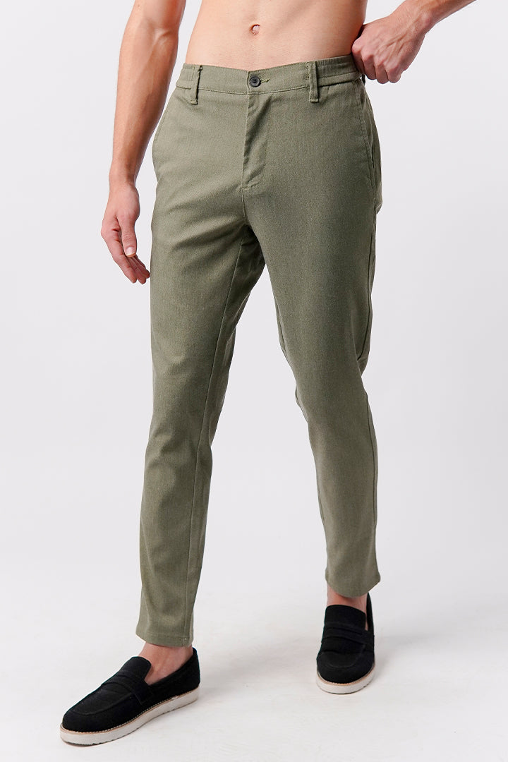 Driver Pants - Olive Green - Mendeez