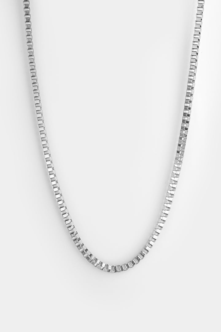 Venetian Link Chain -  Silver - Mendeez