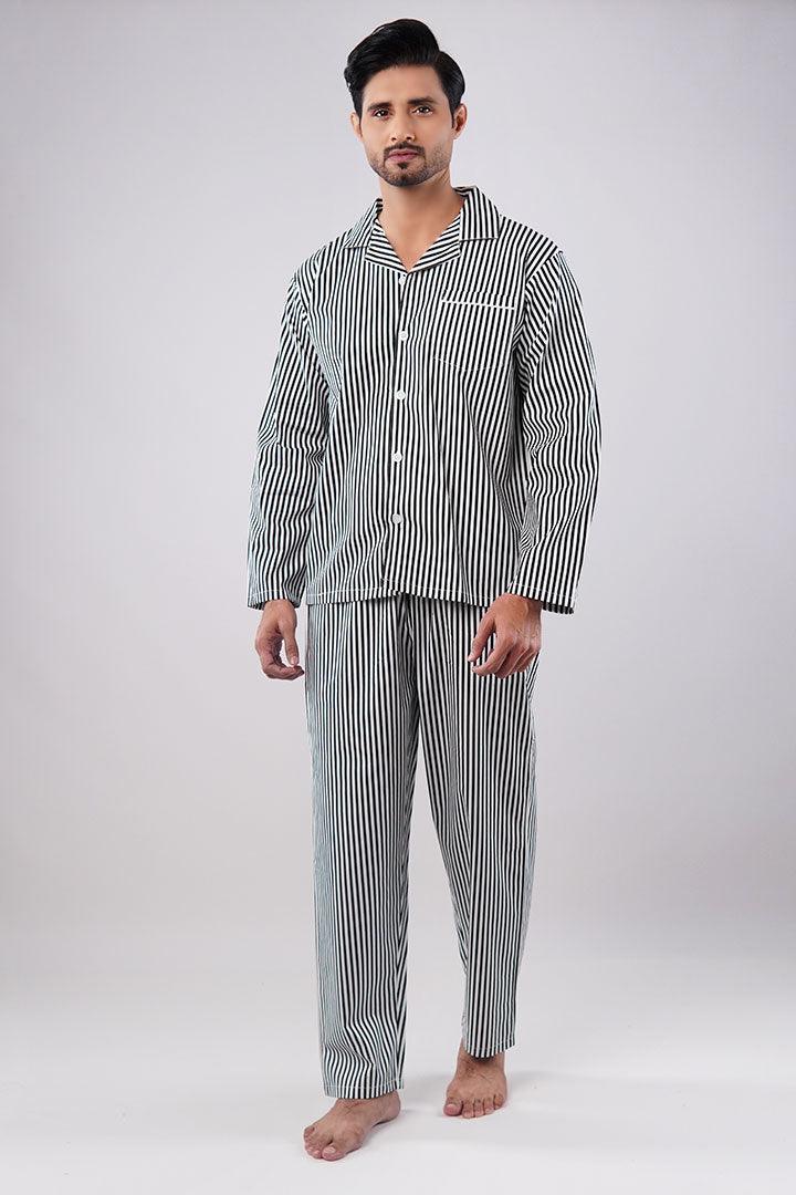 Zebra Stripes Night Suit - Mendeez PK 