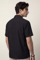 Cuban Shirt - Black - Mendeez