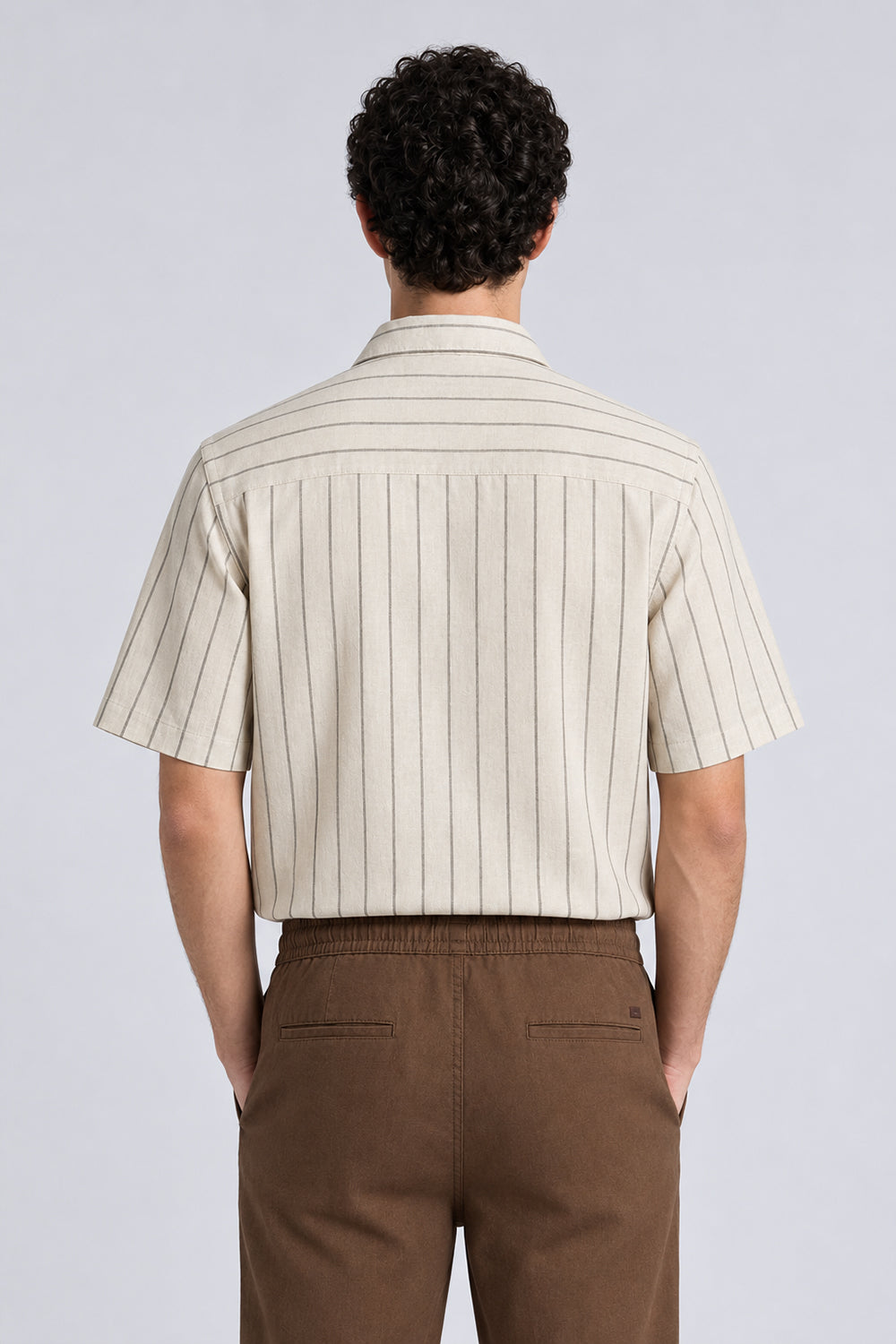 Quarter-Zip Woven Shirt — photo 3