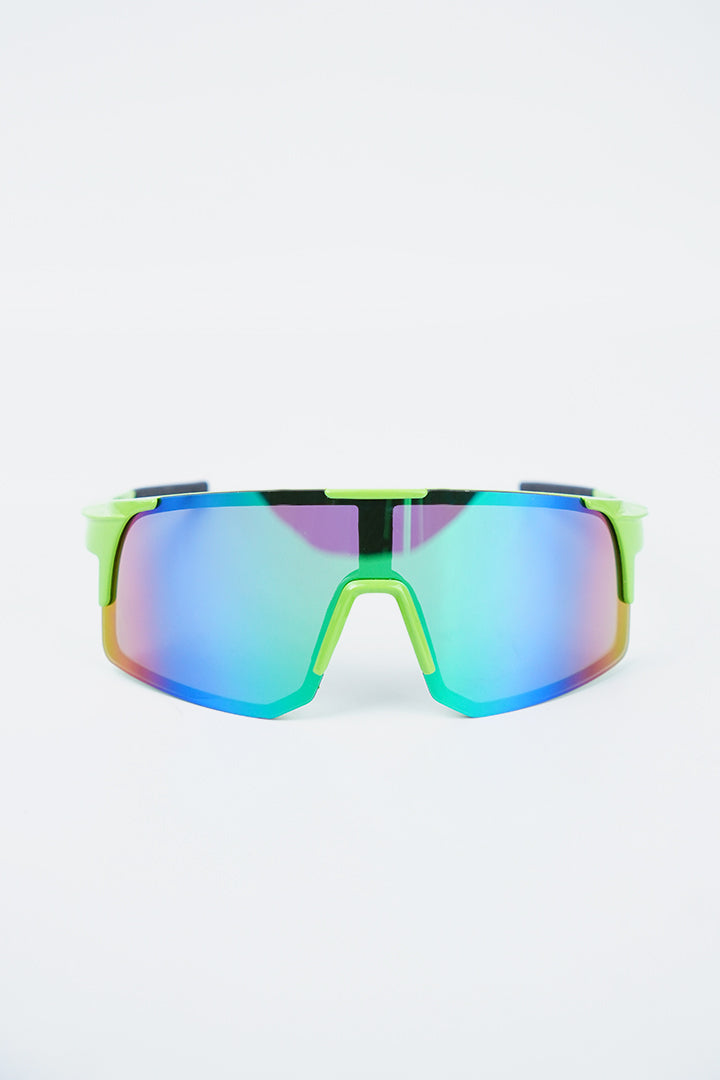 Sunglasses - Neon Green-4-MENDEEZ
