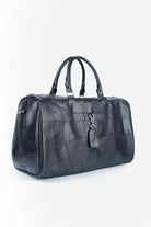Patchwork Duffle Bag - Black-2-MENDEEZ
