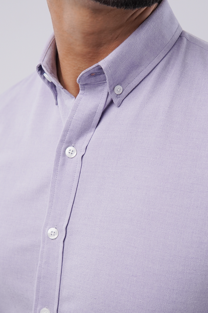 Oxford Shirt - Purple - Mendeez PK 