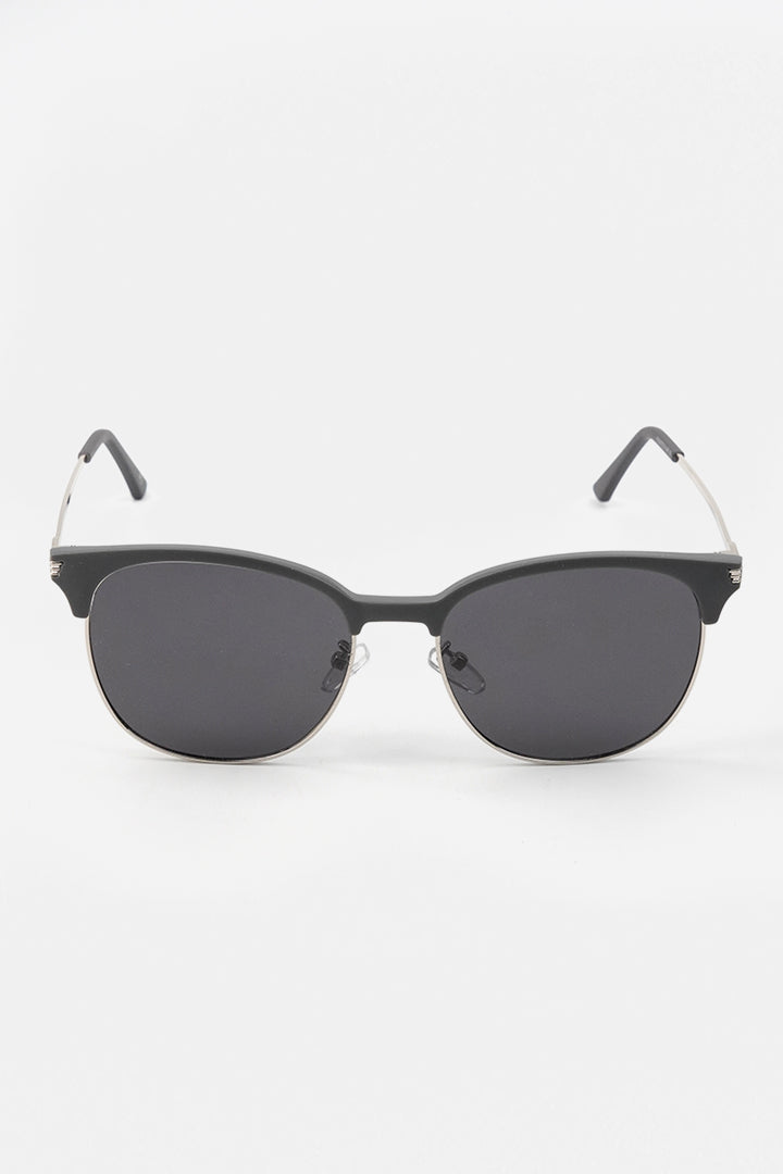 Clubmaster Sunglasses - Grey - Mendeez
