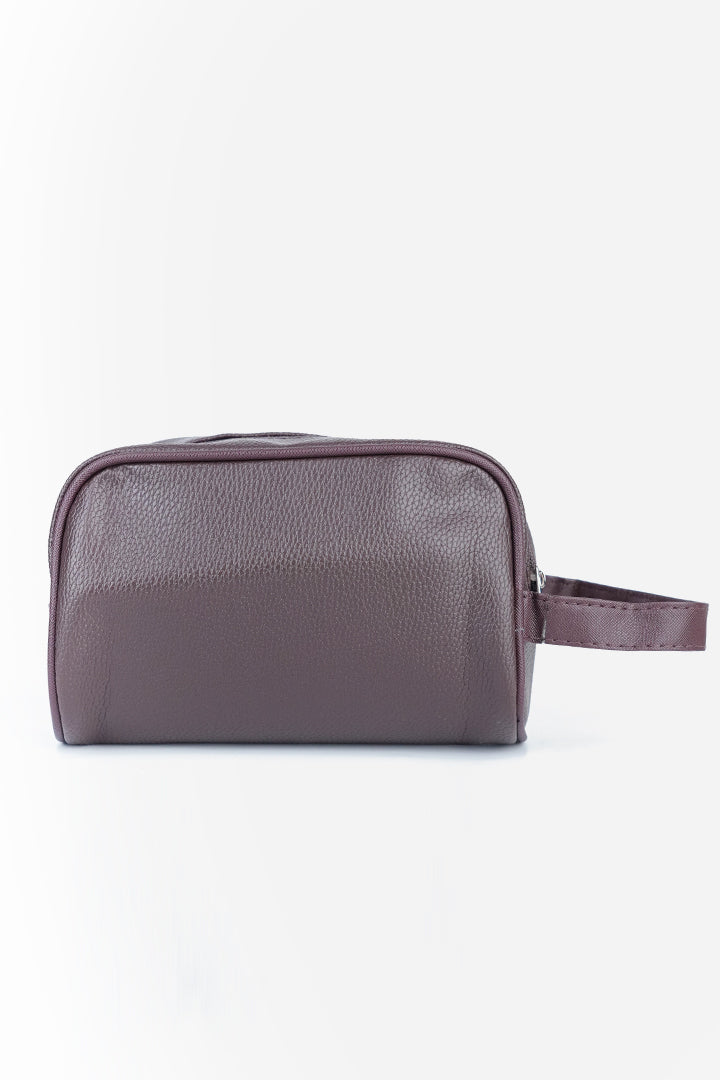 Heritage Leather Toiletry Pouch – Vintage Espresso-3-MENDEEZ