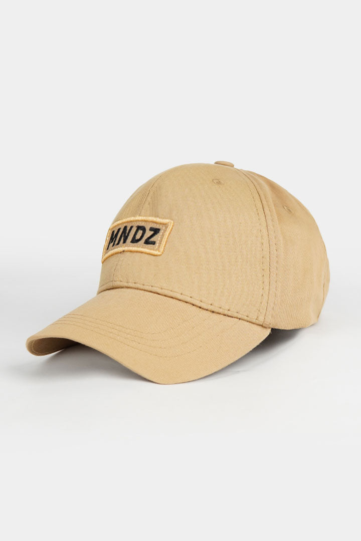 MNDZ Embroidered Cap - Khaki - Mendeez