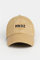 MNDZ Embroidered Cap - Khaki - Mendeez